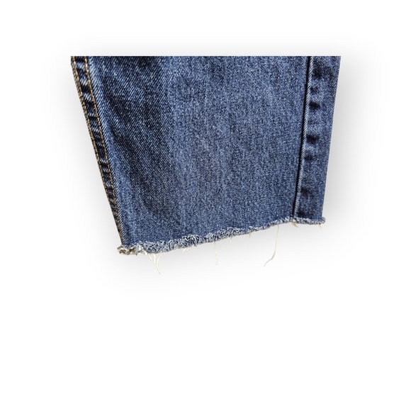 Levi’s 505 Regular Fit Straight Leg Jeans - 33x32 Dark Wash - Picture 4 of 6